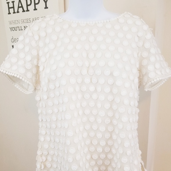 talbots white tops